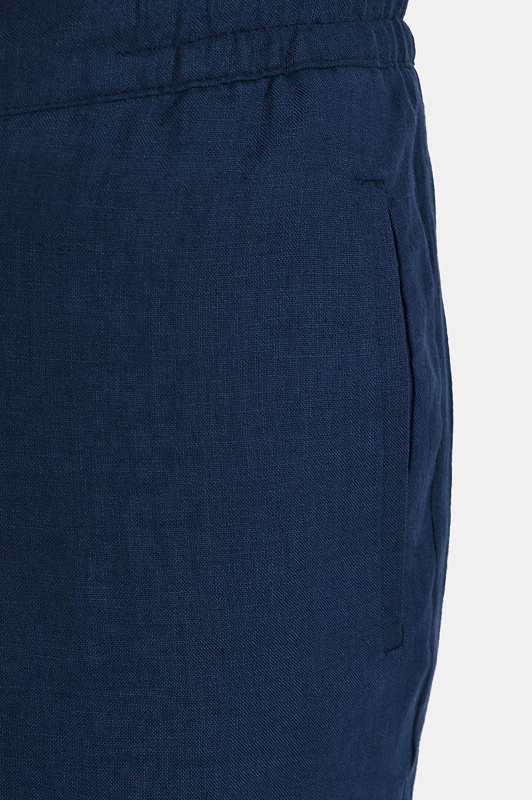 Брюки KITON Темно-синий Мужской UPN01H09690