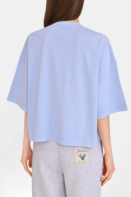 Блуза JACQUEMUS Синий Женский TSW00590AJ00045