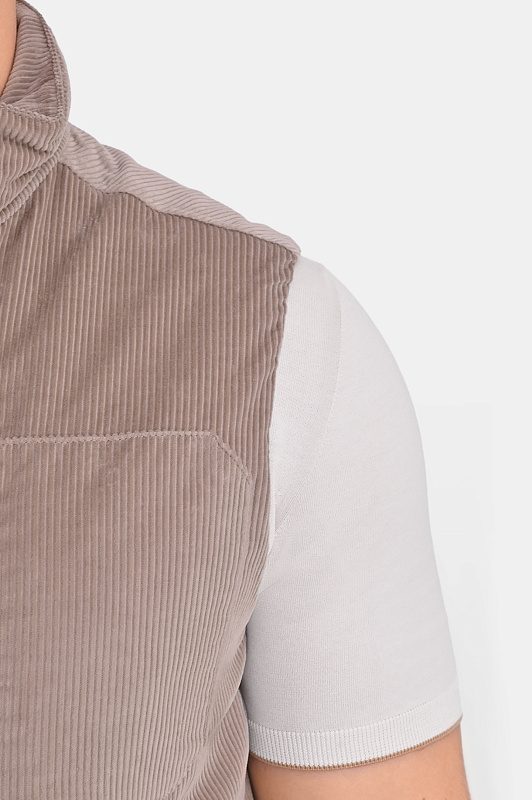 Жилет CANALI Светло-бежевый Мужской O41020 SG03041