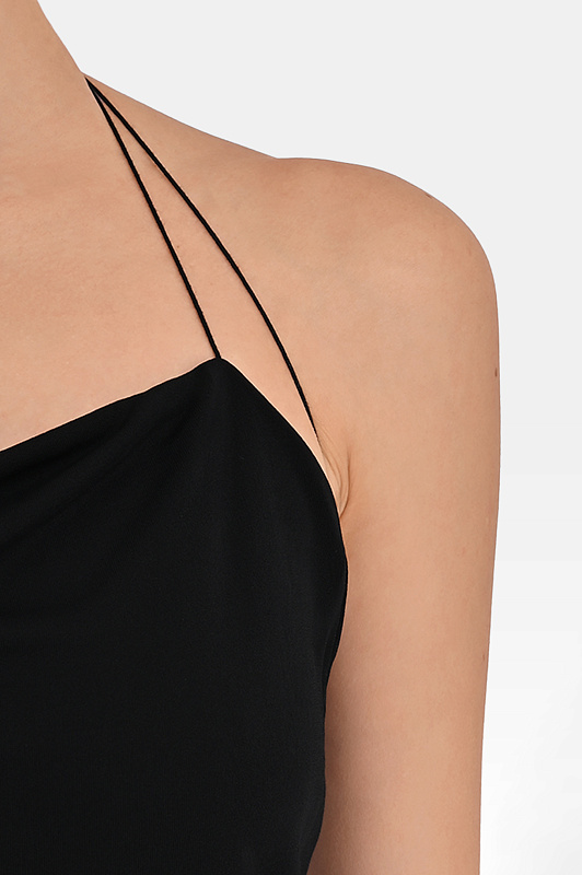 Платье JACQUEMUS Черный Женский DRW00792AJ00253