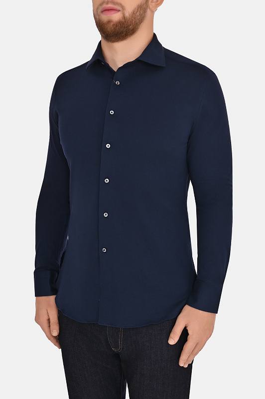 Рубашка CANALI Темно-синий Мужской GD03011 XC3