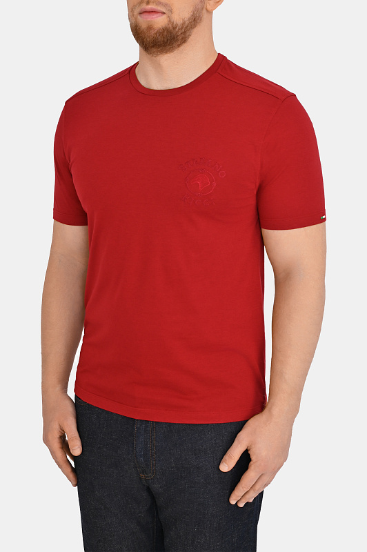 Футболка STEFANO RICCI Красный Мужской MNH6105090803