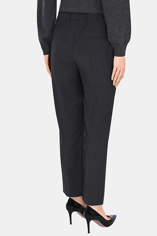 Брюки PRADA  Серый Женский P288D S 202