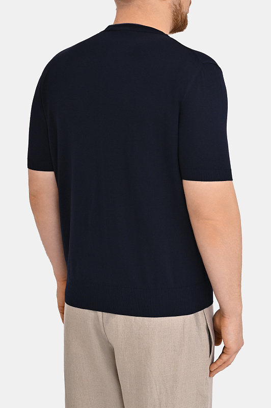 Джемпер CANALI Темно-синий Мужской C1161MK02460