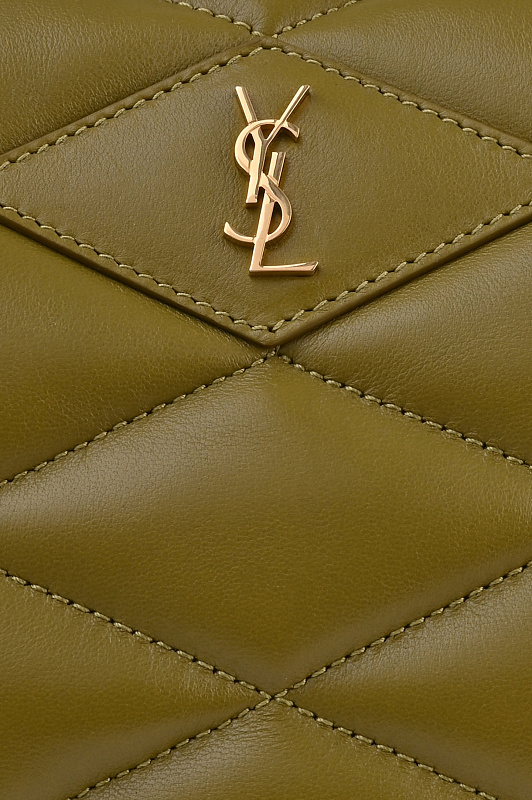 Клатч SAINT LAURENT  Зеленый Женский 655004 1EL01
