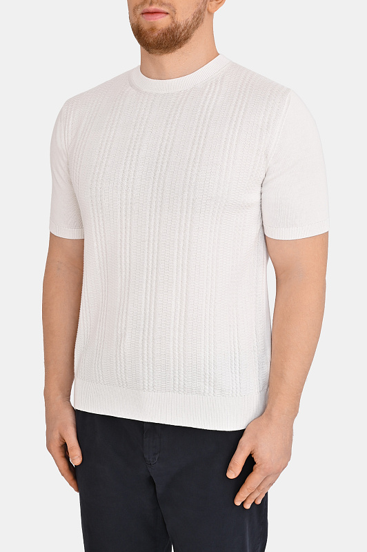 Джемпер CANALI Белый Мужской C1176MK02463