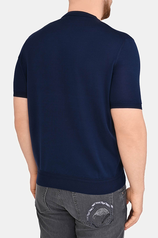 Джемпер STEFANO RICCI Темно-синий Мужской K616215G10 F26101