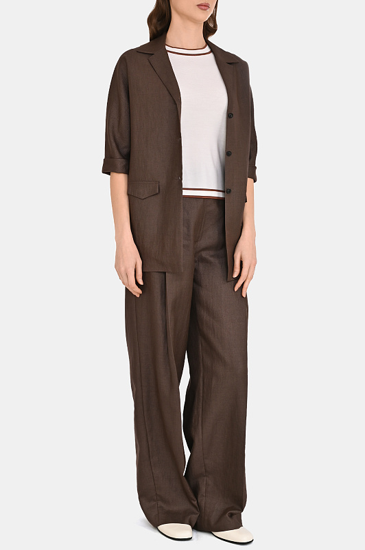 Джемпер KITON Белый Женский D617030
