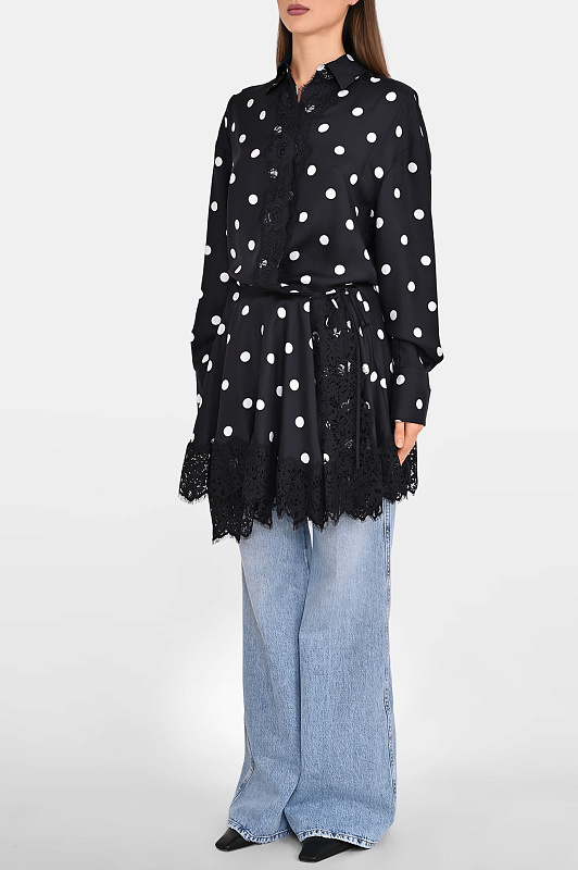 Платье SPORTMAX Черно-белый Женский SPXBOSSO 2612221022600 Платье SPORTMAX Черно-белый Женский SPXBOSSO 2612221022600