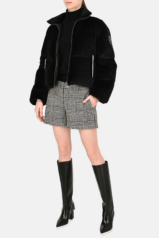 Куртка ERMANNO SCERVINO Черный Женский D394A600IGS Куртка ERMANNO SCERVINO Черный Женский D394A600IGS