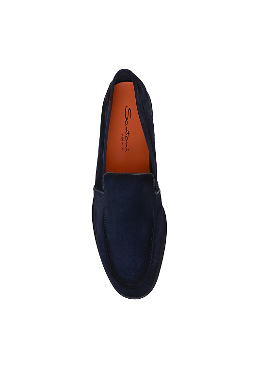 Лоферы SANTONI Темно-синий Мужской MGAG18829OOTSEAAU60