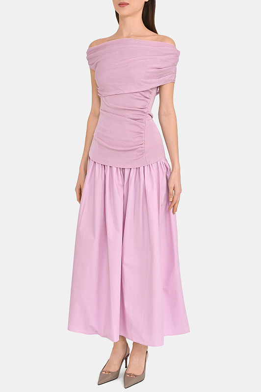 Платье SELF PORTRAIT  Розовый Женский RS26108MP