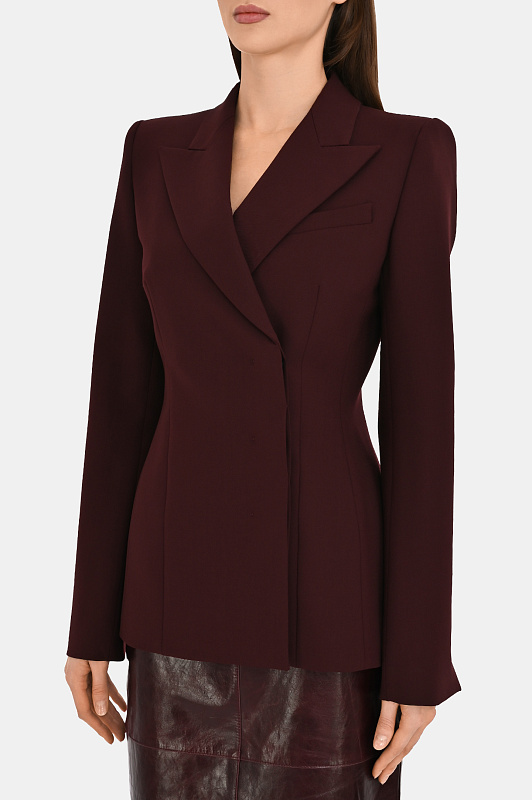 Жакет SPORTMAX Бордовый Женский COCCO 2522046042600