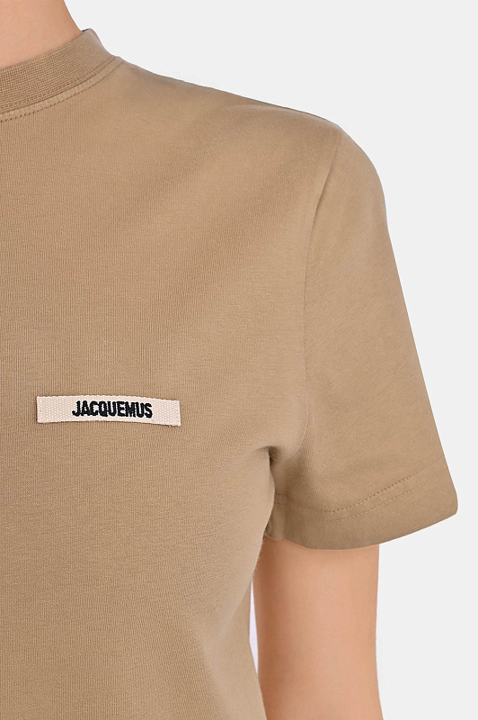 Футболка JACQUEMUS Бежевый Женский TSW00550AJ00029 