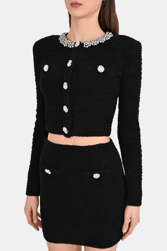 Кардиган SELF PORTRAIT  Черный Женский RS26220CB