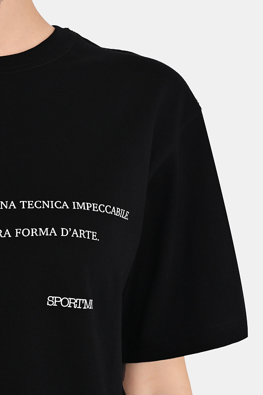 Футболка SPORTMAX Черный Женский SPDQUIETE 2612971015600