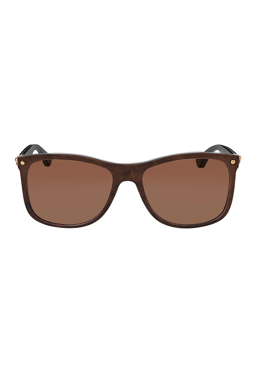 Очки STEFANO RICCI Коричневый Мужской SG04O WALNUT