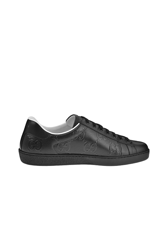Кеды GUCCI Черный Мужской 625787 1XK10