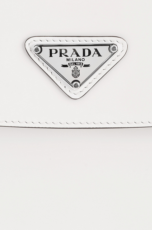 Сумка PRADA  Белый Женский 1BD316 ZO6