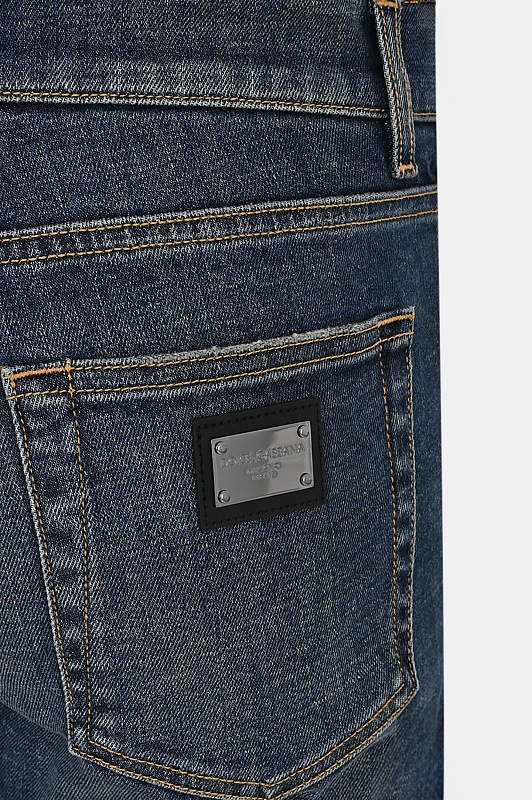 Джинсы DOLCE & GABBANA  Темно-синий Мужской GY07CD G8GW9