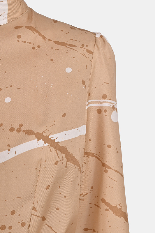 Платье KITON Бежевый Женский D52302K0999G05000