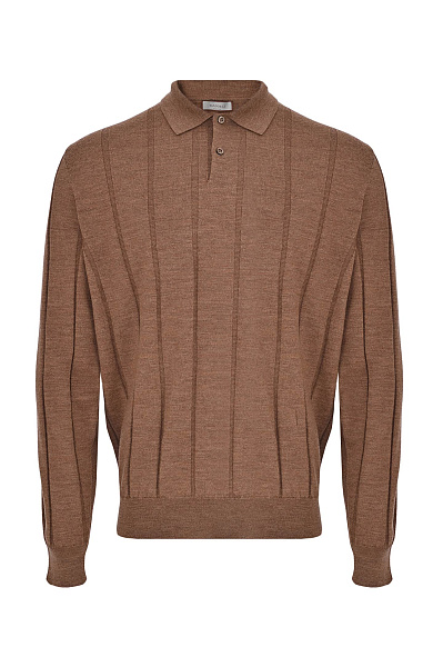 Поло с узором CANALI Поло с узором CANALI