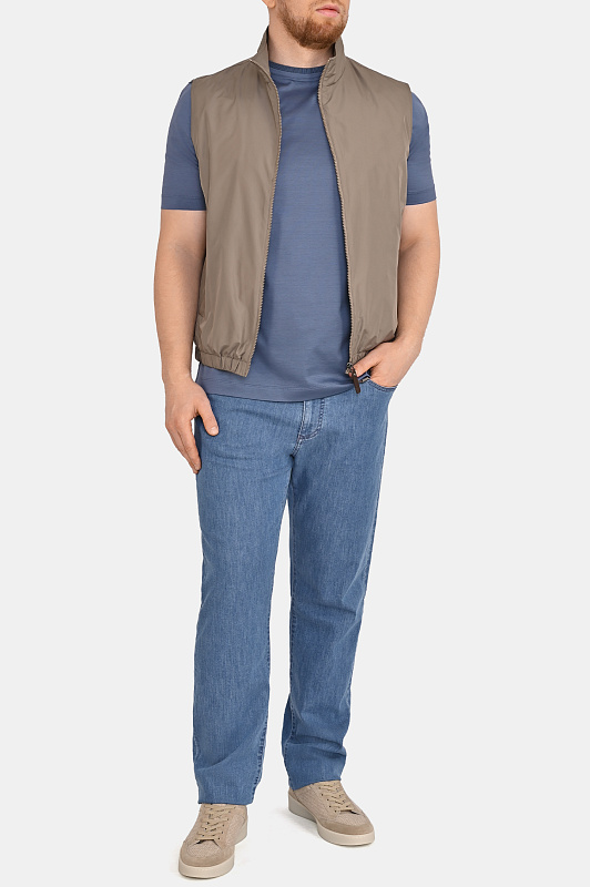 Джинсы CANALI Голубой Мужской 91719PD00400