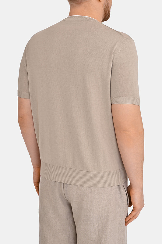 Джемпер CANALI Светло-бежевый Мужской C1161MK02460