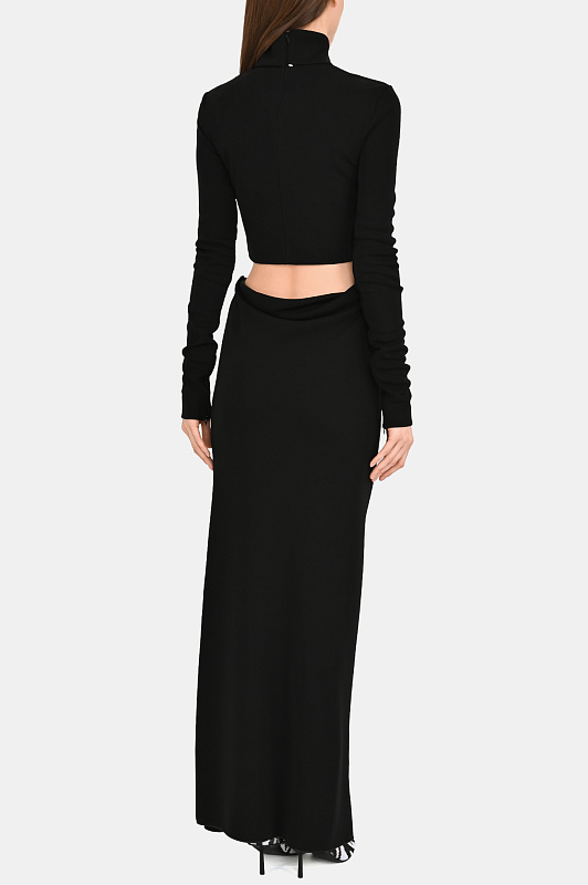 Платье SPORTMAX Черный Женский SPXSCOUT 2612621041600