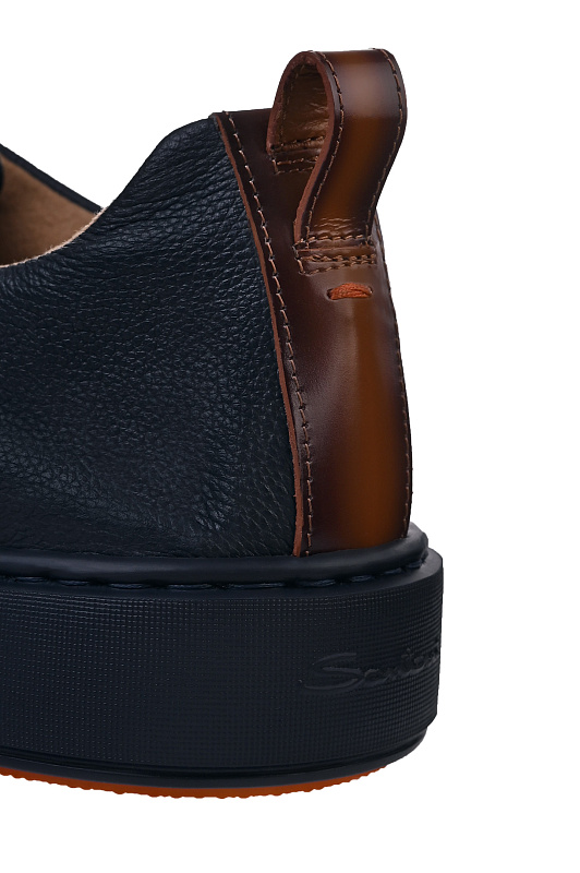 Кеды SANTONI Темно-синий Мужской MBCG21995OCAKLLDU55