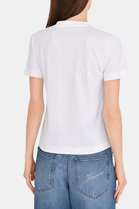 Футболка JACQUEMUS Белый Женский TSW00550AJ00029 