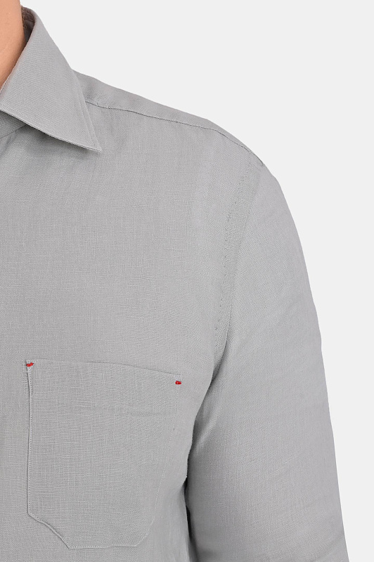 Рубашка KITON Серый Мужской UMCNERHH09690