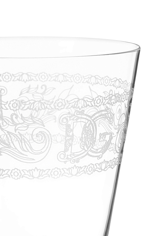 Бокал для вина DOLCE & GABBANA  Прозрачный Unisex TCB001 TCA73
