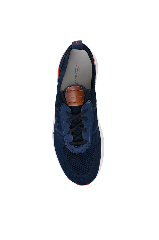 Кроссовки SANTONI Темно-синий Мужской MBBG22154BARTOTZU60 Кроссовки SANTONI Темно-синий Мужской MBBG22154BARTOTZU60