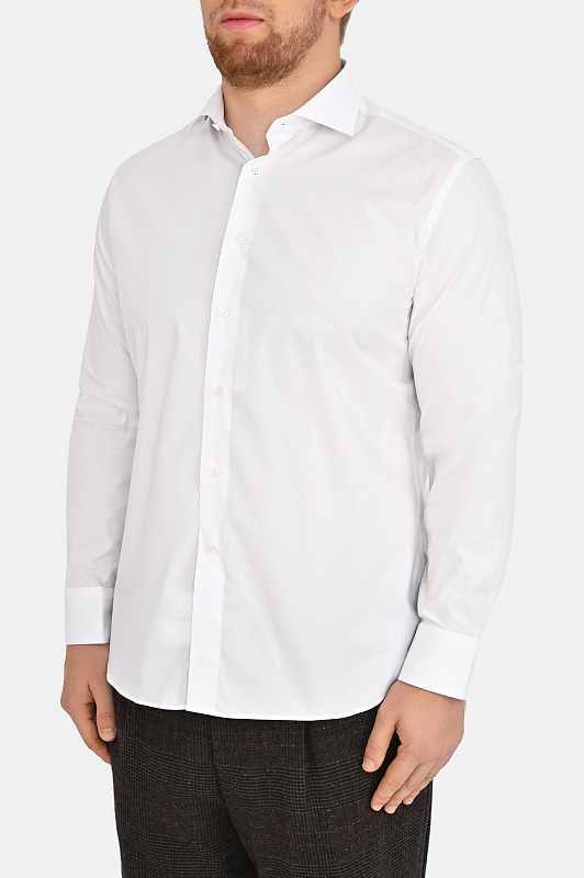 Рубашка белая CANALI Белый Мужской GA03288 CCLX0C3