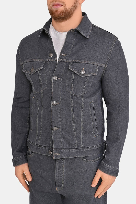 Куртка BRUNELLO  CUCINELLI Серый Мужской M230P6909