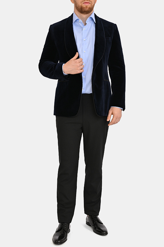 Пиджак CANALI Темно-синий Мужской 12782CU03424 Пиджак CANALI Темно-синий Мужской 12782CU03424