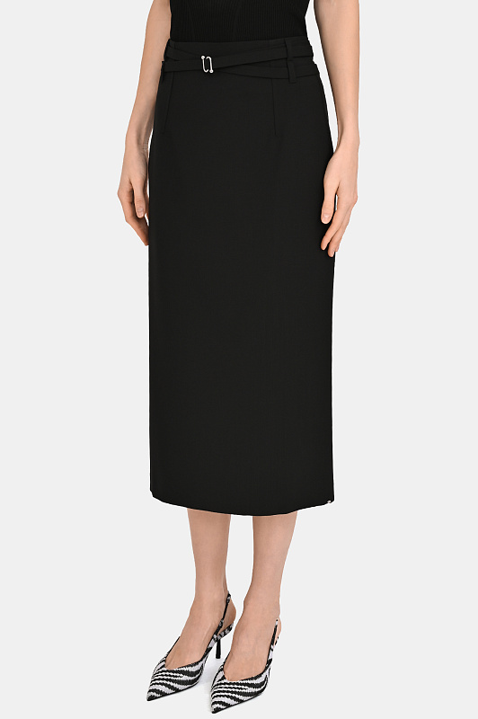 Юбка SPORTMAX Черный Женский SPXTACITO 2612101031600