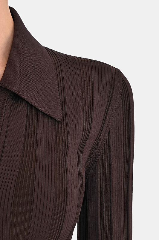 Кардиган SPORTMAX Темно-коричневый Женский ALBIO1234 2522346013600