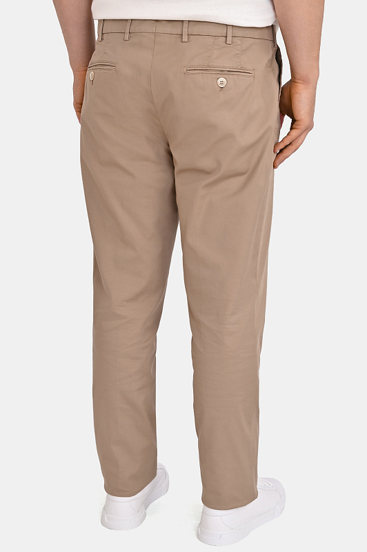 Брюки BRUNELLO  CUCINELLI Бежевый Мужской M289LI1770