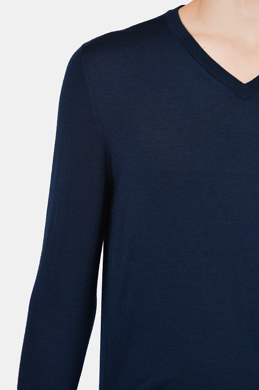 Свитер KITON Синий Мужской UK01W20K11