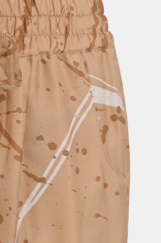 Брюки KITON Бежевый Женский D48122K0999G0500O