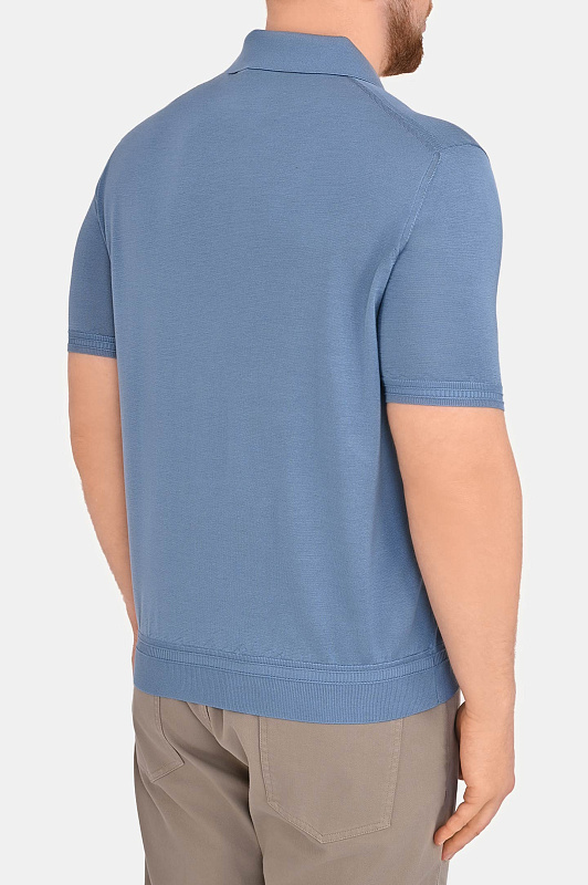 Поло STEFANO RICCI Голубой Мужской K616215P31 F26101