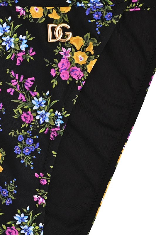 Цветочный купальник DOLCE & GABBANA  Разноцветный Женский O8A02J ON0DQ