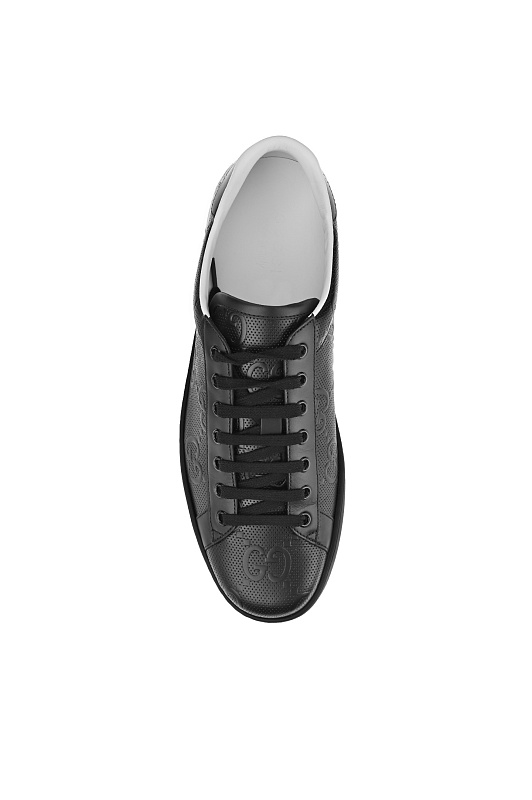 Кеды GUCCI Черный Мужской 625787 1XK10