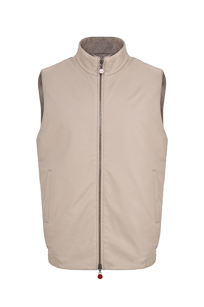 Жилет с воротником KITON