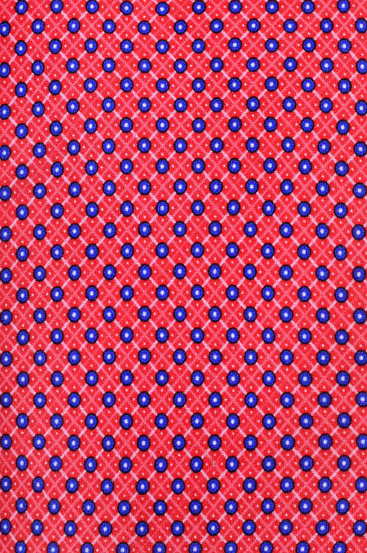 Галстук CANALI Красный Мужской HS03350 70