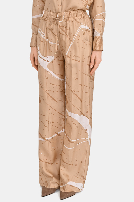 Брюки KITON Бежевый Женский D48122K0999G0500O