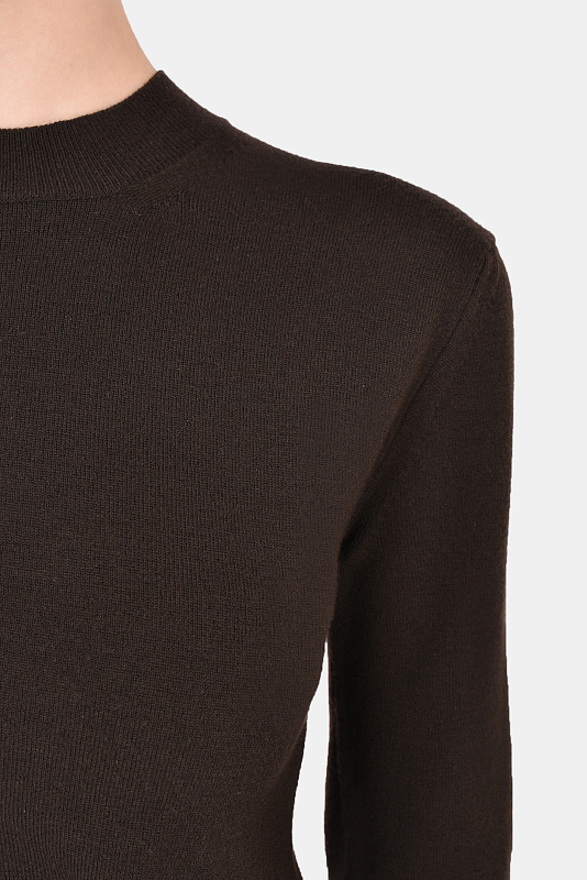 Свитер BOTTEGA VENETA Коричневый Женский 670149 V0ZY0