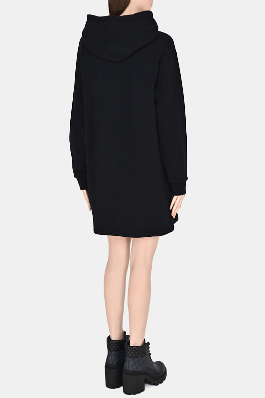 Платье-худи GUCCI Черный Женский 610127 XJCR1